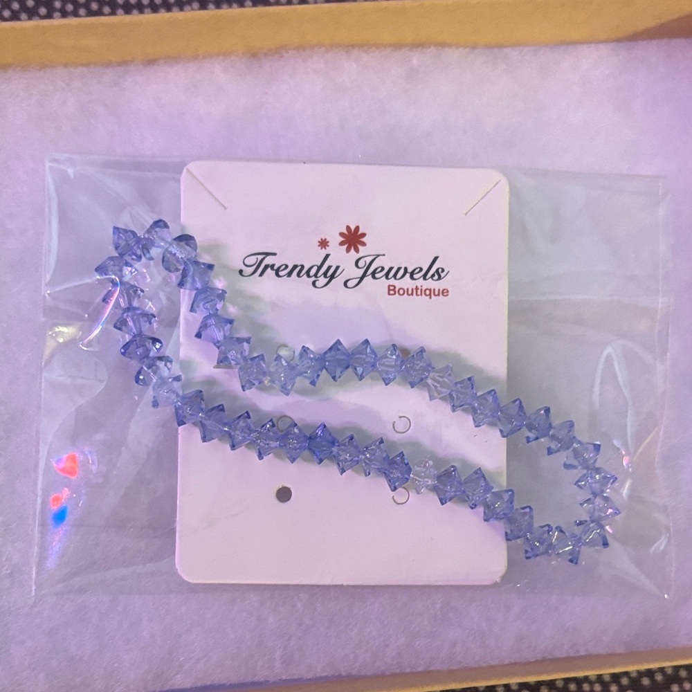 Trendy Jewels Lavender Crystal Bracelet